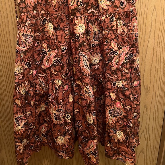 Like-New Cotton A.L.C. Summer Dress with Tiered Skirt - Picture 5 of 6